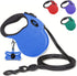 Tuff Pupper Heavy Duty Retractable Dog Leash, 16 ft with Reflective Stitching for Nighttime Safety