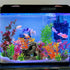 25pcs Aquarium Decorations Plants with Rockery View, Fish Tank Accessories and Rock Cave Hideout Ornaments