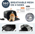 17.5x11x11 Lesure Cat Dog Carrier Airline Approved - Dog Carrier for Small Dogs Collapsible Soft Side TSA Approved
