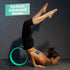 URBNFit Yoga Wheel, 12-Inch Roller for Stretching & Flexibility, Durable Materials & Soft Foam Padding