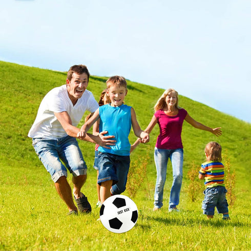 3/5 7 SRG Silent Foam Soccer Ball Airless Indoor House Ball for Quiet Training, Soft Durable Foam Design, Multi-Use