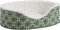 MidWest Homes Orthopedic Egg-Crate Nesting Pet Bed, Medium, Green with Teflon Fabric Protector