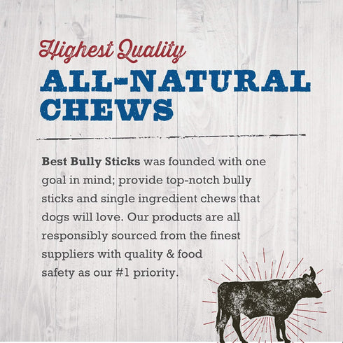 Best Bully Sticks Premium Lamb Puff Dog Treats (1.5 Pound Value Pack) - All-Natural, High in Protein & Low in Fat