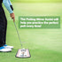 Montela Golf Putting Mirror, Portable Training Aid for Golf, Alignment Mirror Practice Trainer for Beginners