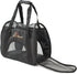 Soft-Sided Pet Carrier for Cats and Small Dogs - Black Medium Size, Washable 600D Oxford Cloth, Airline Approved Travel