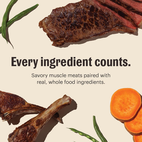 10.5 oz x6 The Honest Kitchen Human Made One Pot Stews: Braised Beef & Lamb Stew with Green Beans & Sweet Potatoes Wet