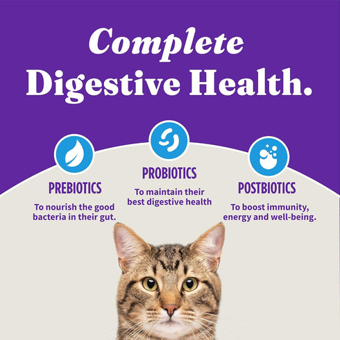 Halo Holistic Dry Cat Food, Wild-caught Whitefish Recipe for Sensitive Stomach Support, 3-lb Bag