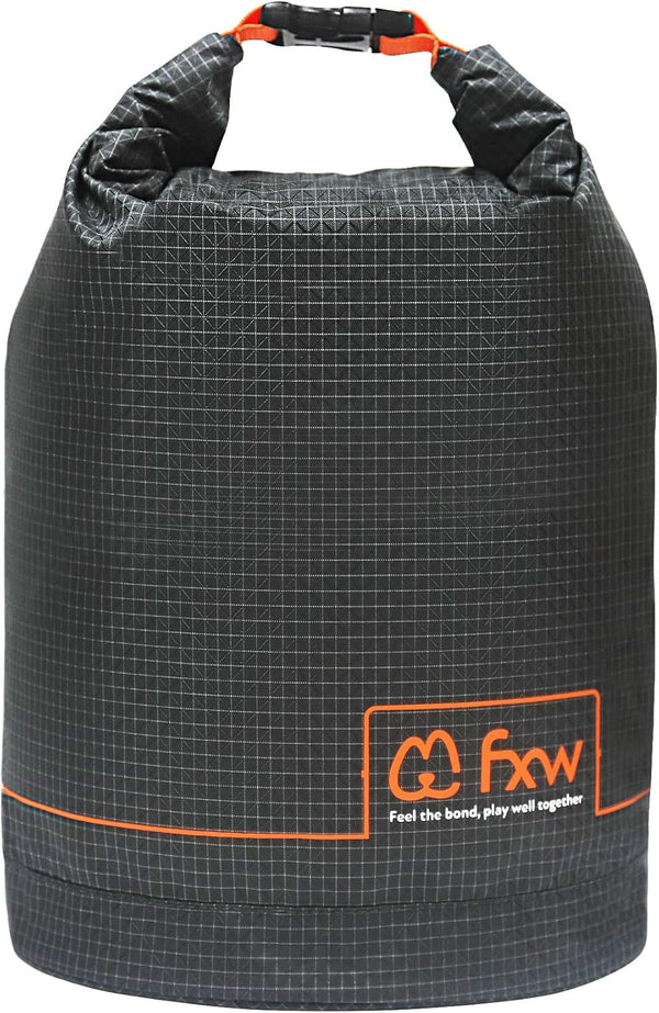 FXW Dog Food Travel Bag, 21 Cups Large Capacity for Kibble Storage, Perfect for RV Road Trips, Gray