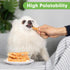 MON2SUN 4 Inch 20oz (56 Count-Pack 1) Rawhide Free Dog Treats, Chicken Wrapped Cod Fillet Dog Snacks for Small Dogs