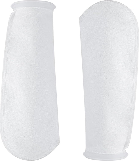 AQUA KT 200 Micro Felt Filter Bag, 14 Inch Length, 4 Inch Ring Diameter, Pack of 8