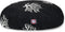 Black Coral Small Round Indoor Outdoor Pet Dog Bed, Removable Washable Cover by Majestic Pet Products