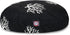 Black Coral Small Round Indoor Outdoor Pet Dog Bed, Removable Washable Cover by Majestic Pet Products