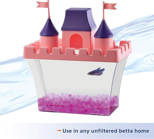 Aqueon Pure Betta Beads, Pink