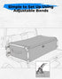 KEMIMOTO Universal Golf Cart Storage Bag for 2+2 Passengers, Compatible with Club Car, EZGO, Drive, Kandi, Black