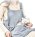 Cozy Pet Carrier Apron, Hands-Free Cat Sling for Indoor Outdoor Travel, Grey