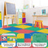 Stalwart 4-Pack 16 EVA Foam Mat Tiles - SQ FT Interlocking Padding for Playroom or Gym Flooring - Workout Mat or Baby