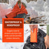 Survive Outdoors Longer Emergency Blanket - 90% Heat Reflective, Waterproof & Windproof, 56" x 84", 4 Pack, Orange