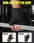 FitDA 2-in-1 Workout Gloves, Weight Lifting Gloves with Wrist Wrap Support for Men & Women, Ventilated Fingerless
