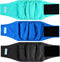 Paw Legend Washable Dog Belly Band Wrap Diapers for Male Dog, High Absorbing, 3 Pack, Blue, Aqua, Black, XS