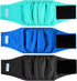 Paw Legend Washable Dog Belly Band Wrap Diapers for Male Dog, High Absorbing, 3 Pack, Blue, Aqua, Black, XS