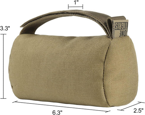OneTigris Shooting Rest Bag, Pre-Filled Shooting Bench Rest Bags for Outdoor Shooting, Range, and Hunting