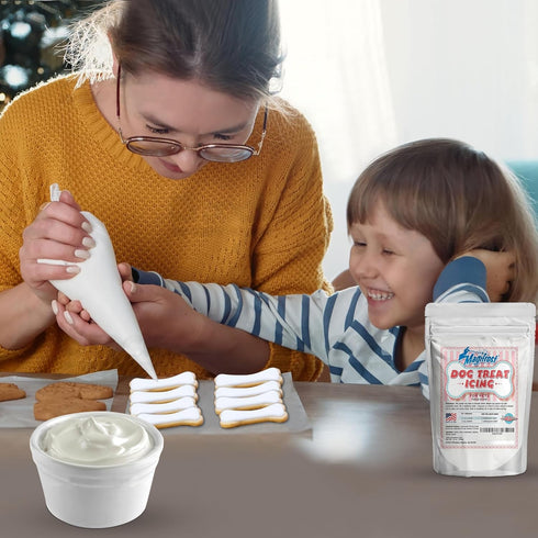 Magifrost Icing for Dog Treats, 10oz - Create Vibrantly and Dog-Safe Delights Made in The U.S.A.