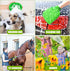 Upgrade Pup Jet Dog Wash, Outdoor Shampoo Hose Attachment with Soap Dispenser and Bath Brush for Pets.