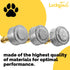Trimmers 3 Pack LUCKY TAIL - Dog Nail Grinder - Regular, Hard & Soft Replacement Head - Small & Large Dogs - Premium