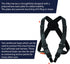 Fusion Climb Stika Chest Rescue Harness - 23kN Climbing Harness with UIAA Certificate