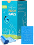 Wooflinen Unscented Compostable Dog Poop Bags Leak-Proof Dog Poop Bags Rolls Large