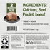 PureBites Chicken & Beef Pates for Dogs, only 2 Ingredients, case of 12