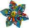 Huxley & Kent Pet Pinwheel | Cinco Fiesta (Small) | Velcro Collar Accessory for Dogs/Cats | Cute Comfortable Pet