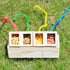 Bird Foraging Feeder Toy Training Intelligence Box Wooden for Parrot, Budgie, Parakeet, Cockatiel, Conure, African Grey
