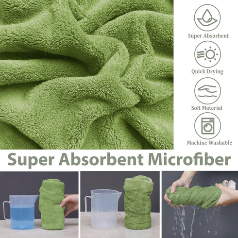 Dog Bathrobe Super Absorbent Towel Robe - Microfiber Bath Towels Fast Drying Coat for Dogs, Cute Dogs Clothes