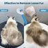 3-in-1 Set Analan Pet Hair Remover & Grooming for Dogs & Cats Self-Cleaning Brush for Shedding, Cat Brush, Metal Fur