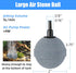 AQUANEAT 4 Pack Air Stones for Ponds, Long Lasting Aerator Oxygen Diffuser for Aquariums
