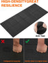 Mat,70"x32",6mm Treadmill Thickness Foldable Exercise Equipment Mat for Carpet Hardwood Floors, Compatible with Walking
