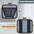 2 Pack NEXT STATION Pistol Holder for Gun Safe,Mesh Pistol Holster with Elastic Retention for Gun Safe Accessories