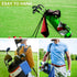 Waffle Pattern Golf Towel - Microfiber Golf Towel with Hooks Clips, Convenient Cleaning Accessories for Men and Women