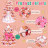 6 Pieces Puppy Dog Dress, Pet Bowknot Princess Floral Vest Skirt for Small Dog Cat Summer Apparel