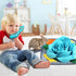 Toy,11.8''x11.8'' Chinchillas Abizoo Bunny Snuffle Mat Washable Skin Friendly Puzzle Fun Foraging Pad Treat Dispenser