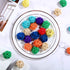 Sumind 80 Pieces Parrot Toy Wooden Blocks - Bird Chewing Toys for Mini Parrot Cage Accessories