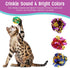 SPOT 1-1/2-Inch 4-Pack Ethical Mylar All Breed Sizes Balls Cat Toys, for All Breed Sizes