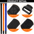 HESTYA 12 Pieces Adjustable Bike Rack Straps, 26 Inches Bike Wheel Stabilizer Straps for Transporting Bicycles