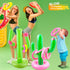 Cotiny 4 Set 4 25 Inch 16 20 Summer Inflatable Cactus Ring Toss Games Includes Pcs Large Inflatable Cactus with Pcs/