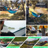 Portable Camping Hammock, Single/Double for Outdoor Hiking Travel, 210D Nylon Swing for Backyard & Garden