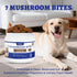 550 Immune, Bites Turkey Tail Mushroom for Dogs - Gut, Skin, Joint Health Mushroom Supplement for Dogs - Turkey Tail
