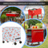 Xumfabuy 80 Cooler Cover, Conch Print Outdoor Bar Cart Cover Compatible with Most Quart Patio Cooler Cart, Ice Chest