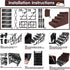 Topmart 5 Tiers Plastic Dog Stairs, Non-Slip Steps for Couch/Bed, Ideal for Old/Injured Dogs and Cats