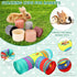 34 Set Pcs Rabbit Starter Kit Rabbit Litter Box Small Animal Water Bottle Stacking Cups Bunny Tunnels Animal Grooming